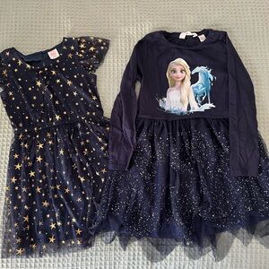 ⭐️3/$30⭐️ Girls sparkly dress bundle size 6x